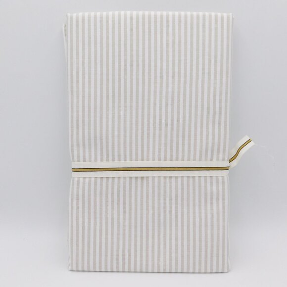 Williams Sonoma Standard Size Wheaton Stripe Organic Pillowcases | 2 Set | NIB - Picture 2 of 9